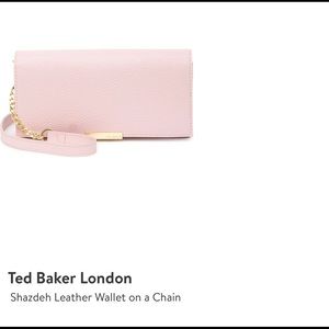 Brand New Ted Baker Pink Purse on Chain